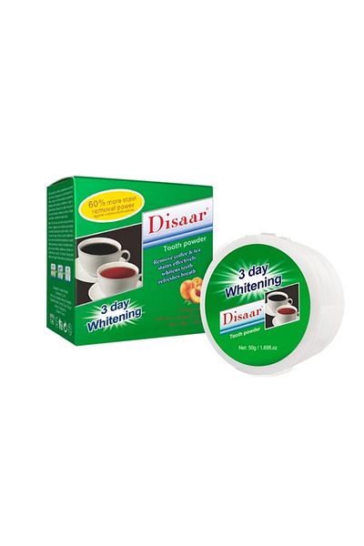 Disaar Disaar Whitening Tooth Powder for Tea and Coffee Stain Treatment 50g