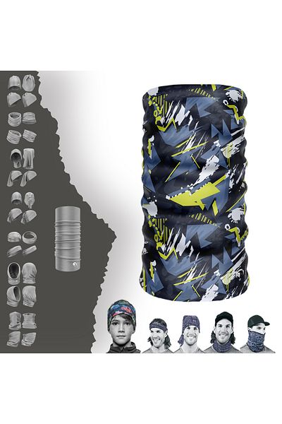 e-Taktik Color Antresit Extreme Sports Seamless Athlete Neck Collar Bandana Buff Paphos Hair Band