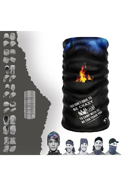 e-Taktik Neck Collar Beanie Bandana for Camping - Mask and Headband