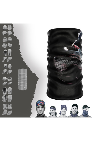 e-Taktik Безшовний шарф-труба з малюнком «Людина зі сталі» Bandana Buff Baf