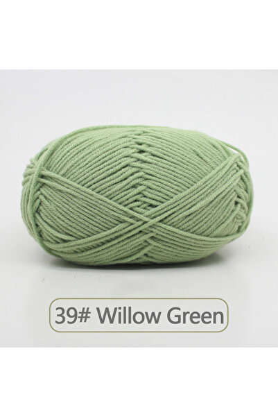 Choice YMX-39 50 جرام خيط صوف ناعم من القطن الحليبي خيط كروشيه مضاد للوبر للحياكة اليدوية لوشاح الكارديجان H