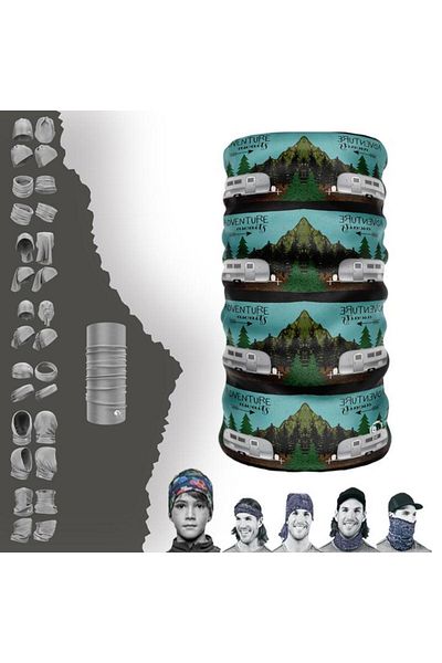 e-Taktik Neck Collar Beanie Bandana for Camping - Mask and Headband