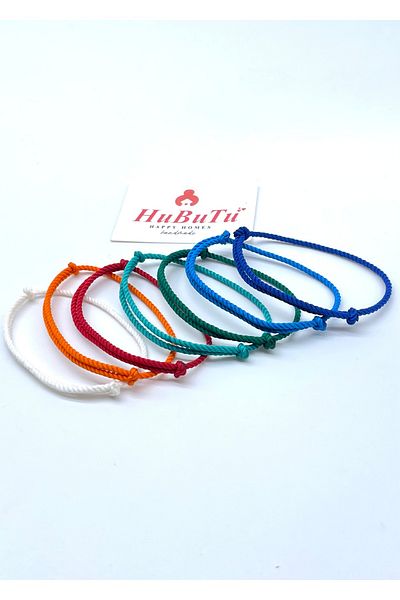 Concept HuBuTU 7-Piece Twist Drawstring Scroll Lock Anklet Set