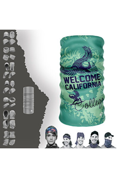 DeBuff Collar ® Extreme Welcome Colifornia Buff Baf Boyunluk Бандана