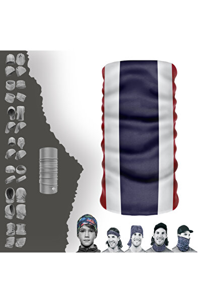 e-Taktik Πολυλειτουργική μάσκα προσώπου με σημαία της Ταϊλάνδης, χωρίς ραφή, ...