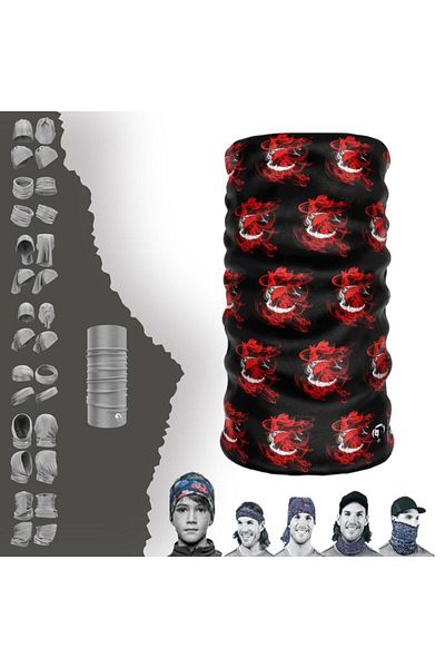e-Taktik Camping Beanie Bandana - Neck Collar, Headband and Mask Bone Buckle