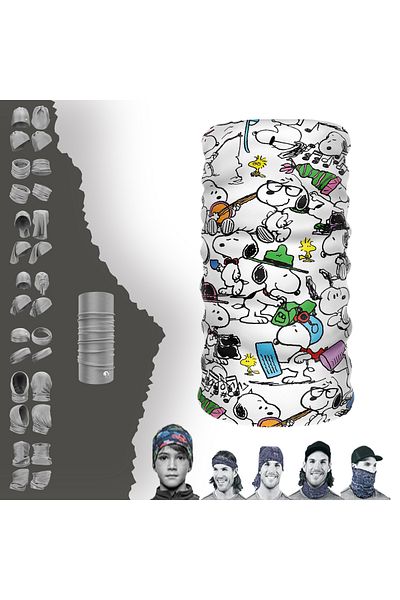 e-Taktik Snoopy Seamless Tube Neck Collar Bandana