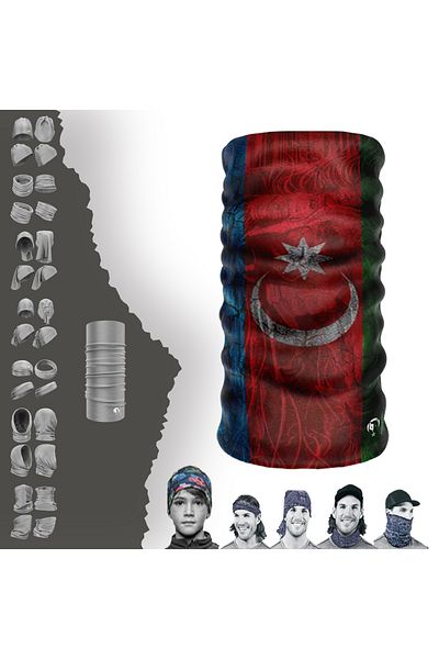 e-Taktik For Azerbaijanic® Extreme Ethnic Buff Buff Neck Collar Bandana