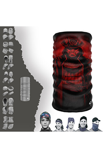 e-Taktik Extremesamurai VI Μπαντάνα με μοτίβο χωρίς ραφές με λαιμόκοψη σε σχή...