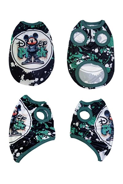 PuluPulu Dijital Baskılı Kedi Köpek Kıyafeti