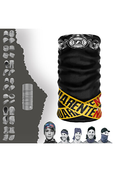 e-Taktik Κεφαλόδεσμος Skull Quarentina Sportsman Buff Baf Bandana