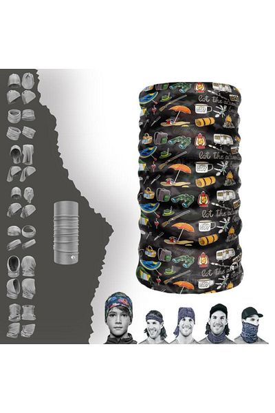 e-Taktik Camping Beanie Bandana - Neck Collar Mask and Headband