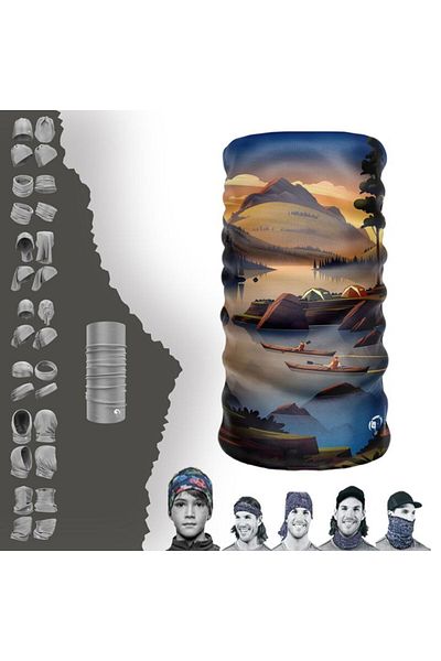 e-Taktik Camping Beanie Bandana - Neck Collar Mask and Hairband with Buckle