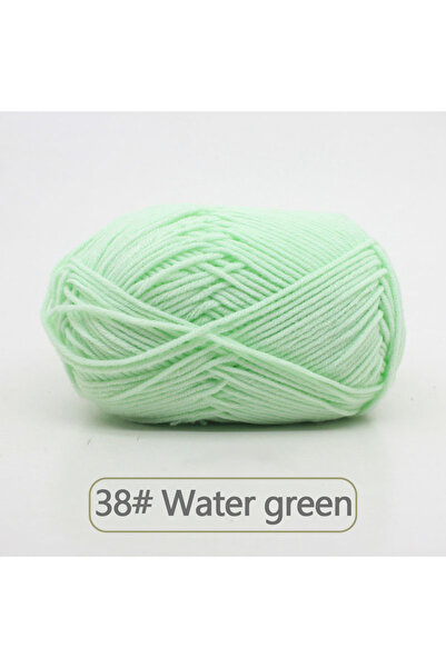 Choice YMX-38 50 جرام خيط صوف ناعم من القطن الحليبي خيط كروشيه مضاد للوبر للحياكة اليدوية لوشاح الكارديجان H