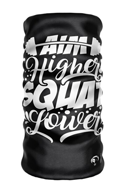 e-Taktik Body Bulding I'am Higher Squat Loiver Extreme Seamless Sporcu Boyunl...