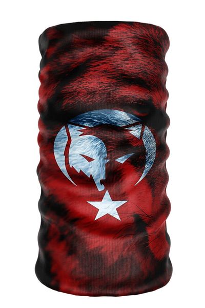 e-Taktik رباط شعر ريد بوزكورت رياضي بدون خياطة برقبة أنبوبية باندانا باف باف