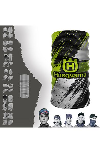 Husqvarna Motogp Helmet Seamless Tube Neck Collar Bandana Face Mask Hair Band Bonnet