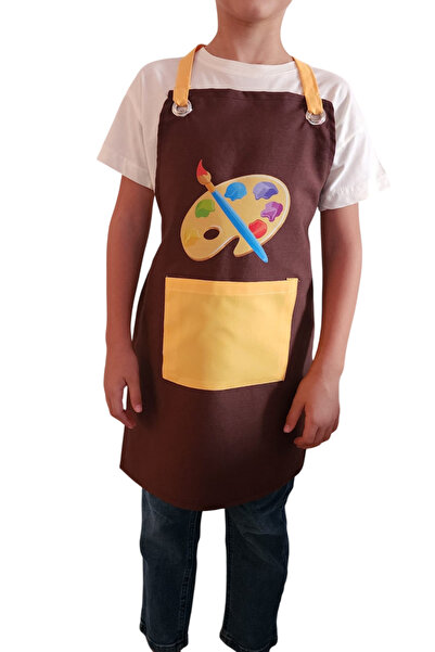 Leydukids Unisex Çocuk Önlük,Mutfak Önlük,Etkinlik Önlüğü