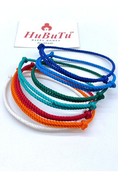 Concept HuBuTU 7-Piece Twist Drawstring Scroll Lock Anklet Set