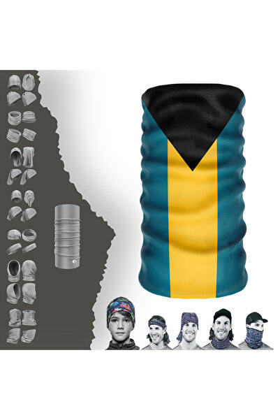 e-Taktik Багатофункціональний прапор Багамських островів УФ-маска для обличчя...