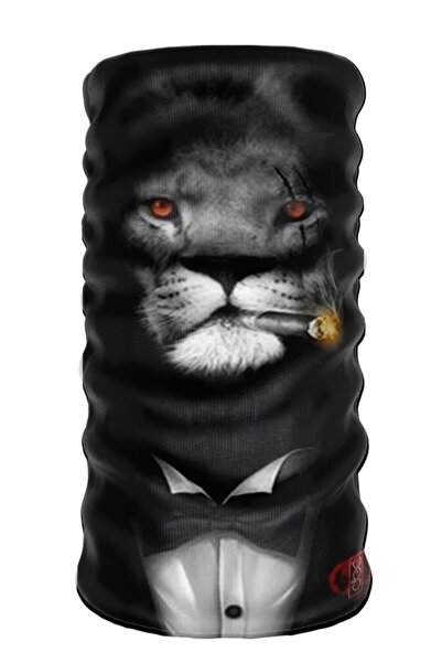 e-Taktik ® Extreme Mafia Lion Buff Baf Boyunluk Bandana