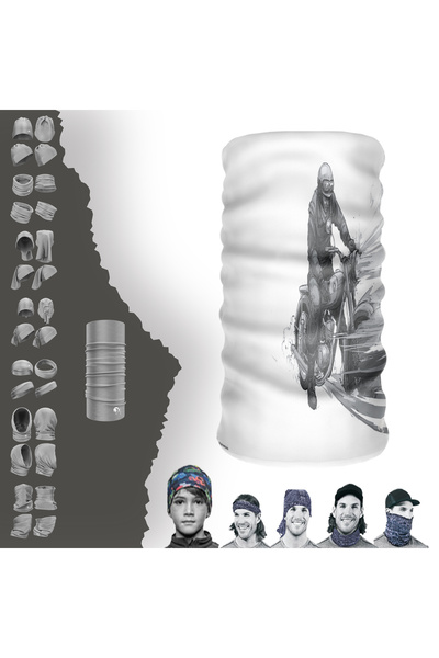 e-Taktik Фантастична безшовная трубчатая шейная повязка Бандана для волос