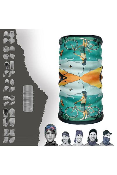 e-Taktik Neck Collar Beanie Bandana for Camping - Mask and Headband with Buckle