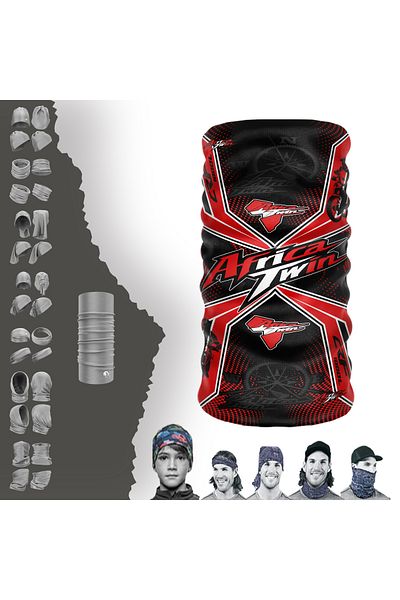 e-Taktik ® DeBuff Collar Africa Twin Neck Collar Bandana