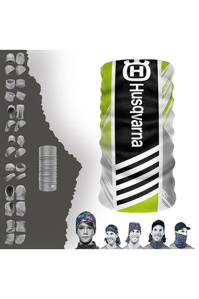 Husqvarna Motogp Helmet Seamless Tube Neck Collar Bandana Face Mask Hair Band Bonnet