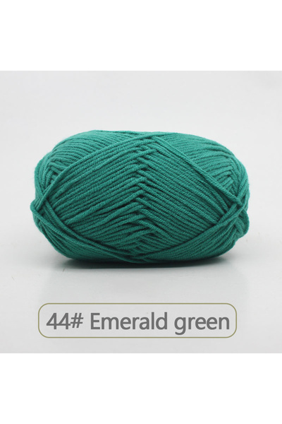 Choice YMX-44 50 جرام خيط صوف ناعم من القطن الحليبي خيط كروشيه مضاد للوبر للحياكة اليدوية لوشاح الكارديجان H