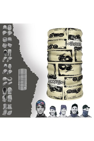 DeBuff Collar Motocycle Banner Buff Buff Seamless Tube Neck Collar Bandana