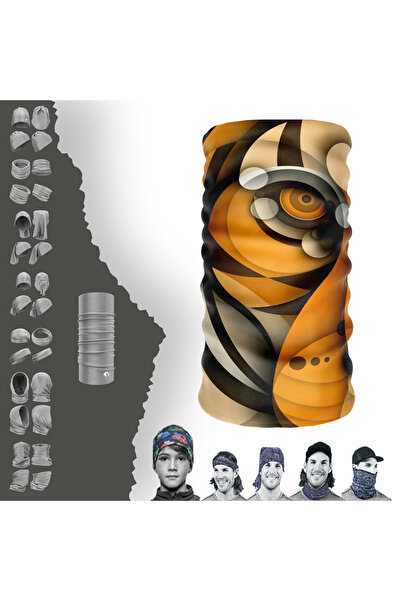 DeBuff Collar العرقية باف باف رمز الحيوان باف باف سلس أنبوب الرقبة باندانا