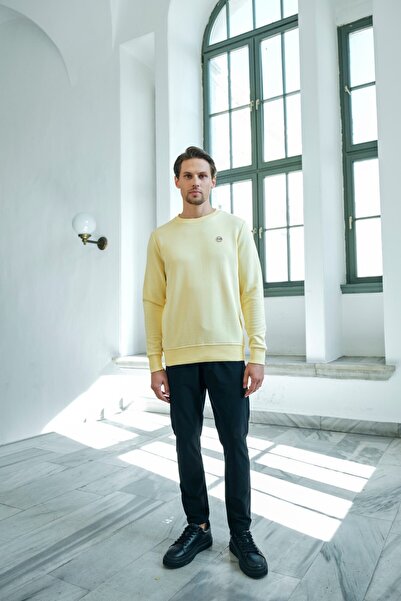 AJ 81 Basic Sweatshirt Sarı