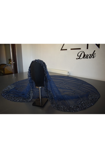 ZEN DUVAK Nakışlı Bahar Model Gelin Duvağı