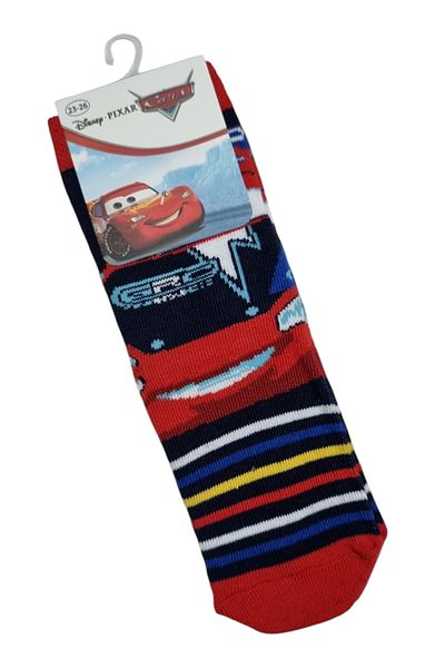 Disney Pixar Cars Boys and Baby Cars Licensed 3-Piece Socks. (3 Pieces Price)