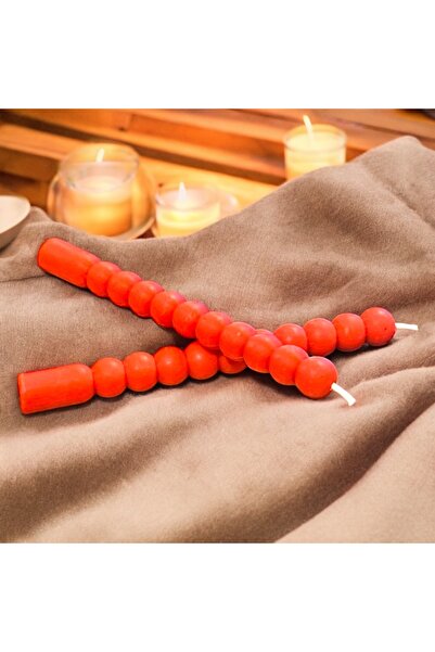 GLİTTER ART UZUN BUBBLE  Şamdan Dekoratif 2'li MUM LAR