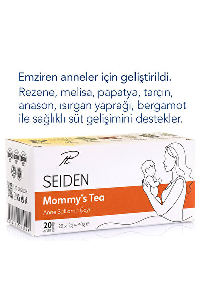 SEIDEN Anne Süt Arttırıcı İçecek Paketi | 7 Farklı Doğal İçerikli Çay Konsantre Ve Demleme