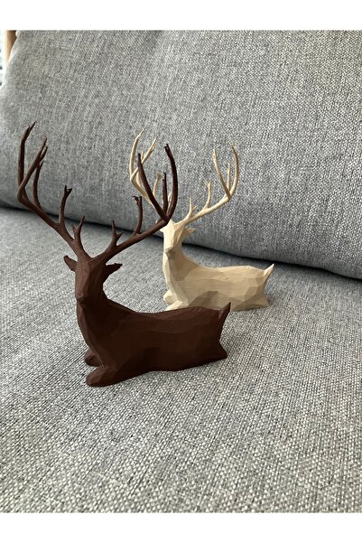 Home BUMYA Bej Ve Kahverengi 2’li Geyik Seti