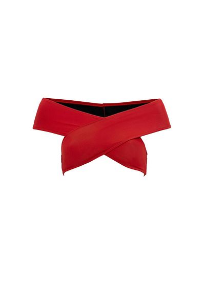 AQUAVİVA Aquaviva Women's Red Shay Cross Combination Bikini Set