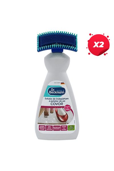 Dr.Beckmann X2 - DR. BECKMANN CARPET DETERGENT WITH BRUSH 650ML