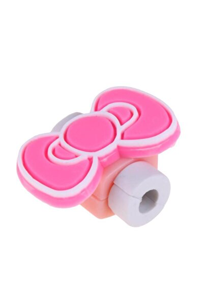 Generic واقي كابلات صغير من السيليكون - وردي