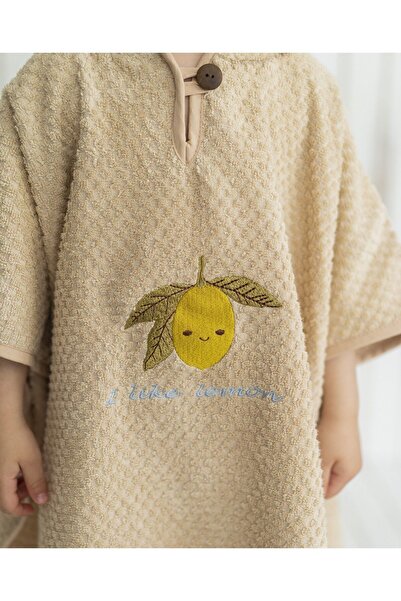 Kirazkids Lemon Bambu Panço- Krem-1-5 Yaş