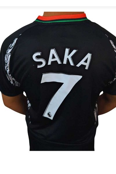 Legent Lady Arsenal Saka New Season Black Jersey