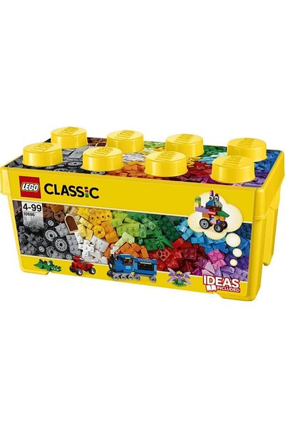 LEGO صندوق بناء إبداعي كلاسيكي متوسط الحجم 10696 484 قطعة منتج أصلي