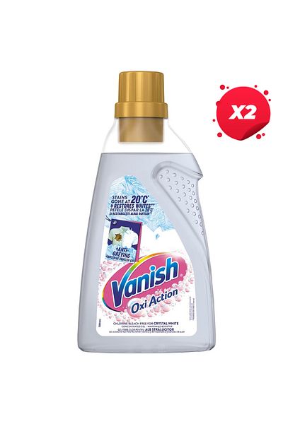 Vanish X2 - VANISH GEL STAIN REMOVER SOLUTION 1.5L WHITE