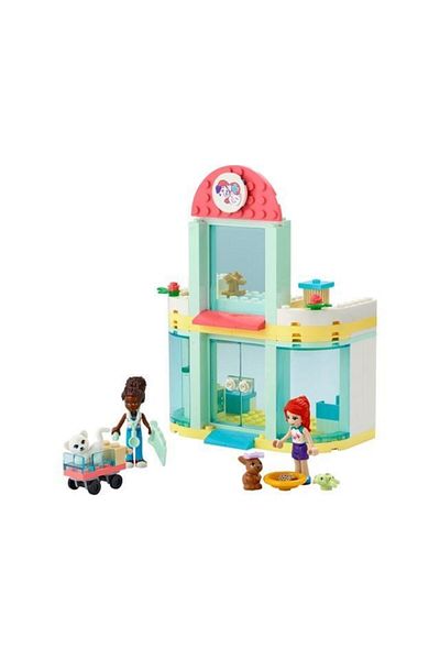 LEGO ® Friends Pet Clinic 41695 – Creative Toy Making Including Cat Toy for Kids
