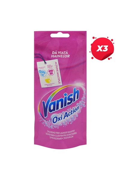 Vanish X3 - VANISH STAINS LIQUID 100ML PINK