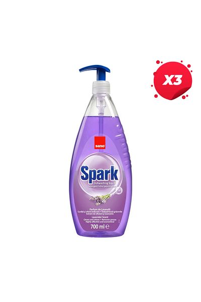 Sano X3 - STICLA DE DETERGENT SANO 700ML SPARK LAVANDA