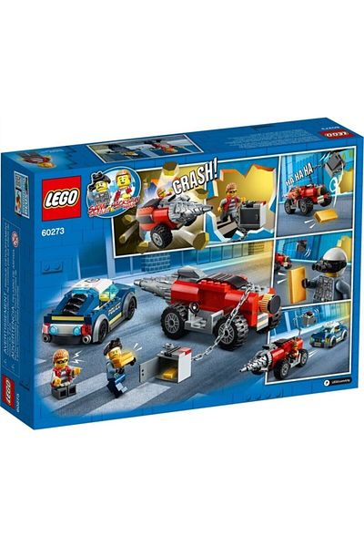 LEGO City Elite Police Driller Chase 60273 Licensed Product