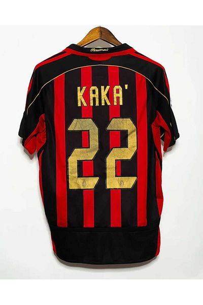 Legent Lady Milan Kaka Black Retro Jersey 8